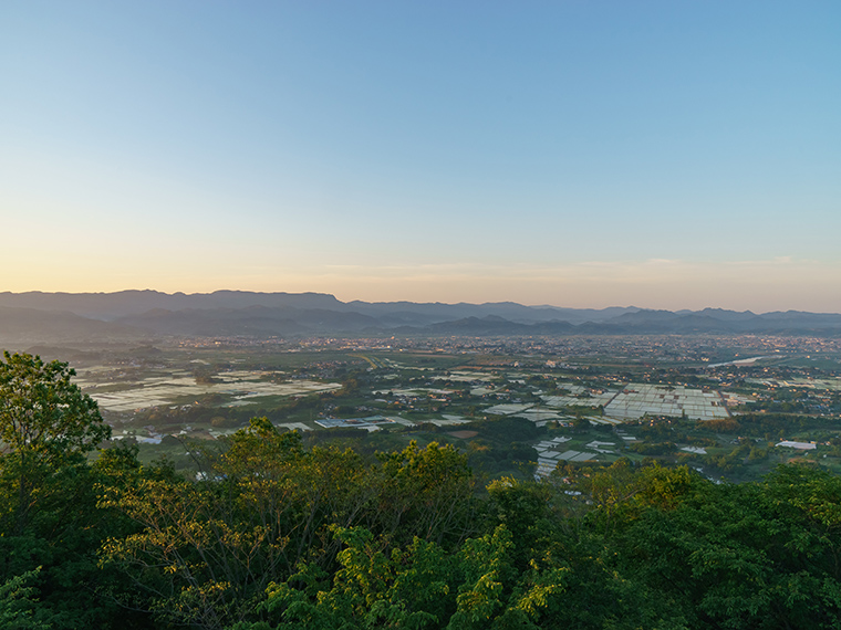 阿津賀志山山頂（展望台）